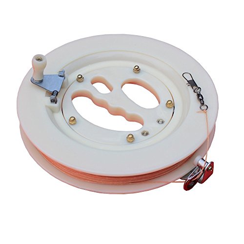 Home-organizer Tech 7 Inches Kite Reel Winder with 656ft Flying Line String Flying Tools With Lock
