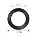 Selizo 12 Pcs Black Whiteboard Gridding Graphic Tape, 3mm Width