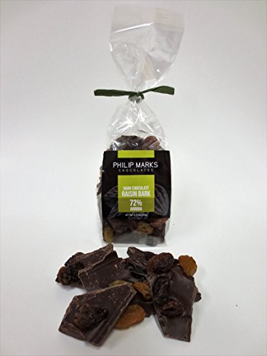 Dark Chocolate Raisin Bark - 72% Arriba
