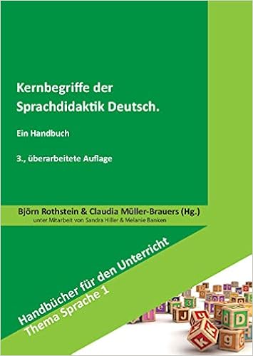 Kernbegriffe Der Sprachdidaktik Deutsch Ein Handbuch Handbucher Fur Den Unterricht Thema Sprache Amazon De Bjorn Rothstein Claudia Muller Brauers Bucher