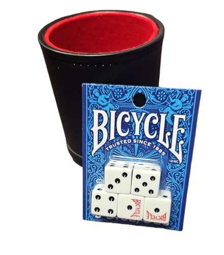 Generic Bicycle Dice and Dice Cup