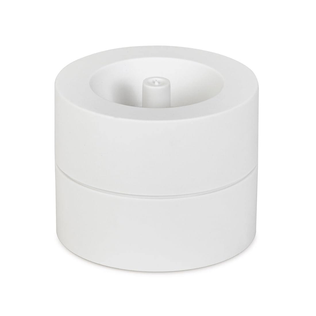 Maul MAULpro Eco Staple Dispenser | Sustainable Desk Organiser for Storage of Paper Clips | Organiser for the Office and Workplace | Includes 15 Clips | White