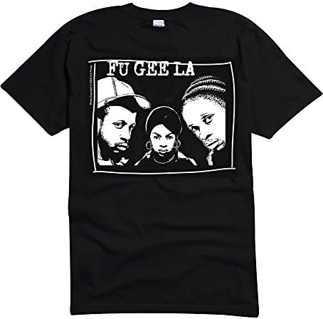 IDILVICE The Fugees by Carl Posey x Collaboration Adult T-Shirt Feat. Lauryn Hill Wyclef Jean
