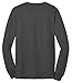 Port & Company Men's Tall Long Sleeve 50/50 Cotton/Poly T Shirt XLT Charcoal