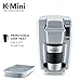 Keurig K15 Coffee Maker, Single Serve K-Cup Pod Coffee Brewer, 6 to 10 oz. Brew Sizes, Platinum