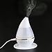 WINOMO Ultrasonic Cool Mist Humidifier, Mini USB Essential Oil Diffuser - Quieter, Superior Humidifying Unit Air Humidifier, 7-Color LED Soft Light for Home, Office Yoga Spa(White)