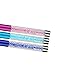 Ycyan 3Pcs Nail Art Liner Brush Pen Set (Size 7 mm,9 mm,11 mm) Rhinestone Handle Salon Using Nylon Hair Brushes