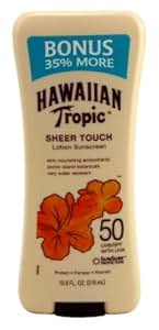hawaiian tropic sheer touch