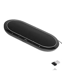 Jabra Speak 810 Bundle   Sala de Conferencias manos libres   Bluetooth, NFC, 3,5 mm.   UC Compatible, softphones, Smartphones, Tablet, PC, Mac   Certificado Microsoft versión # 7810 109