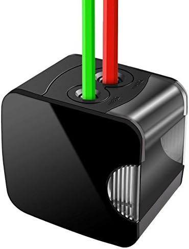OUSI Pencil Sharpener, OUSI【2018 NEW】Electric Pencil Sharpener Small Electric USB Or Battery Operated Pencil Sharpener For No.2 And Colored Pencil Kids Friendly At Home, Office, School