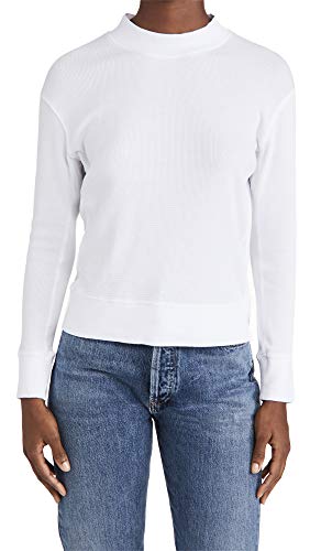 0 Monrow+Womens+Sleeve+Thermal+White