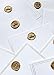UNIQOOO Arts & Crafts Pack of 10 Glossy Antique Gold Sealing Wax Sticks with Wick for Wax Seal Stamp, Great for Embellishment of Cards Envelopes, Wedding Invitations, Wine Packages