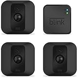 Blink XT Home Security Camera System with Motion Detection, Wall Mount, HD Video, 2-Year Battery Life and Cloud Storage Included - 3 Camera Kit
