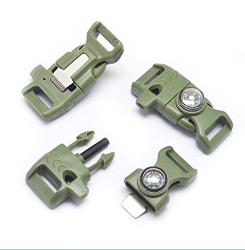 10pcs Whistle Buckle, Wish Dayz 1/2