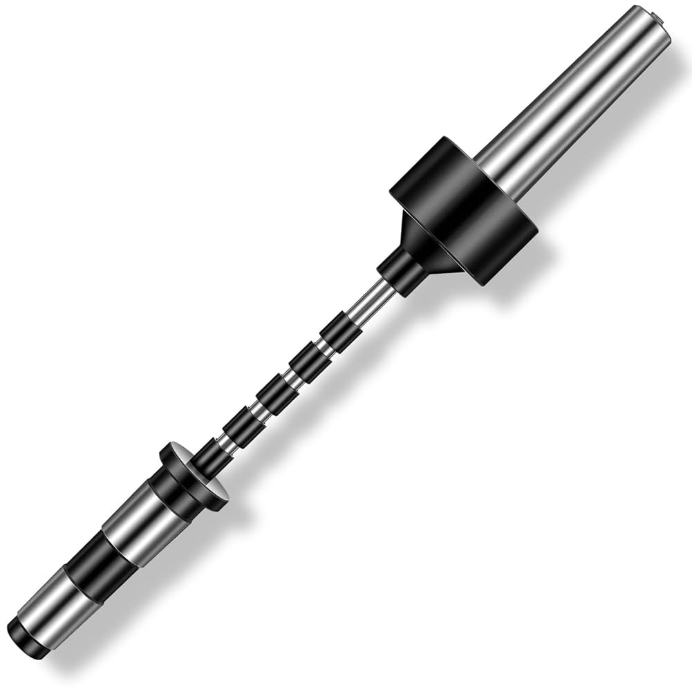Xuzxinze 2MT Pen Spindle for Wood Lathe Pen Rotary Tool with Spindle Saver and 5 Bushings Wood Rotary Pen Kit