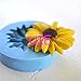 054LBH Bright Flower Flexible Silicone Push Mold Mini Resin Mold Fondant Gumpaste (Clay Resin Wax Epoxy Gum Paste Fondant)