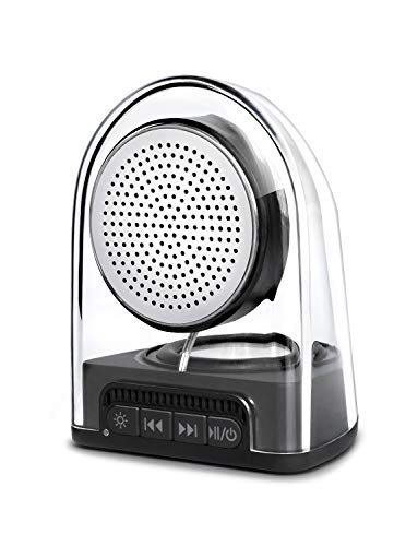 VantInter S2 Mini Speaker Bluetooth with Loud Sound, Portable Wireless Desktop Computer Speakers, Extra Bass, Outdoor Waterproof, LED Light, 1 PCS