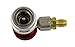 YXGOOD A/C Air Condition Quick Coupler Adapter High&Low Manifold Freon Connector R134A