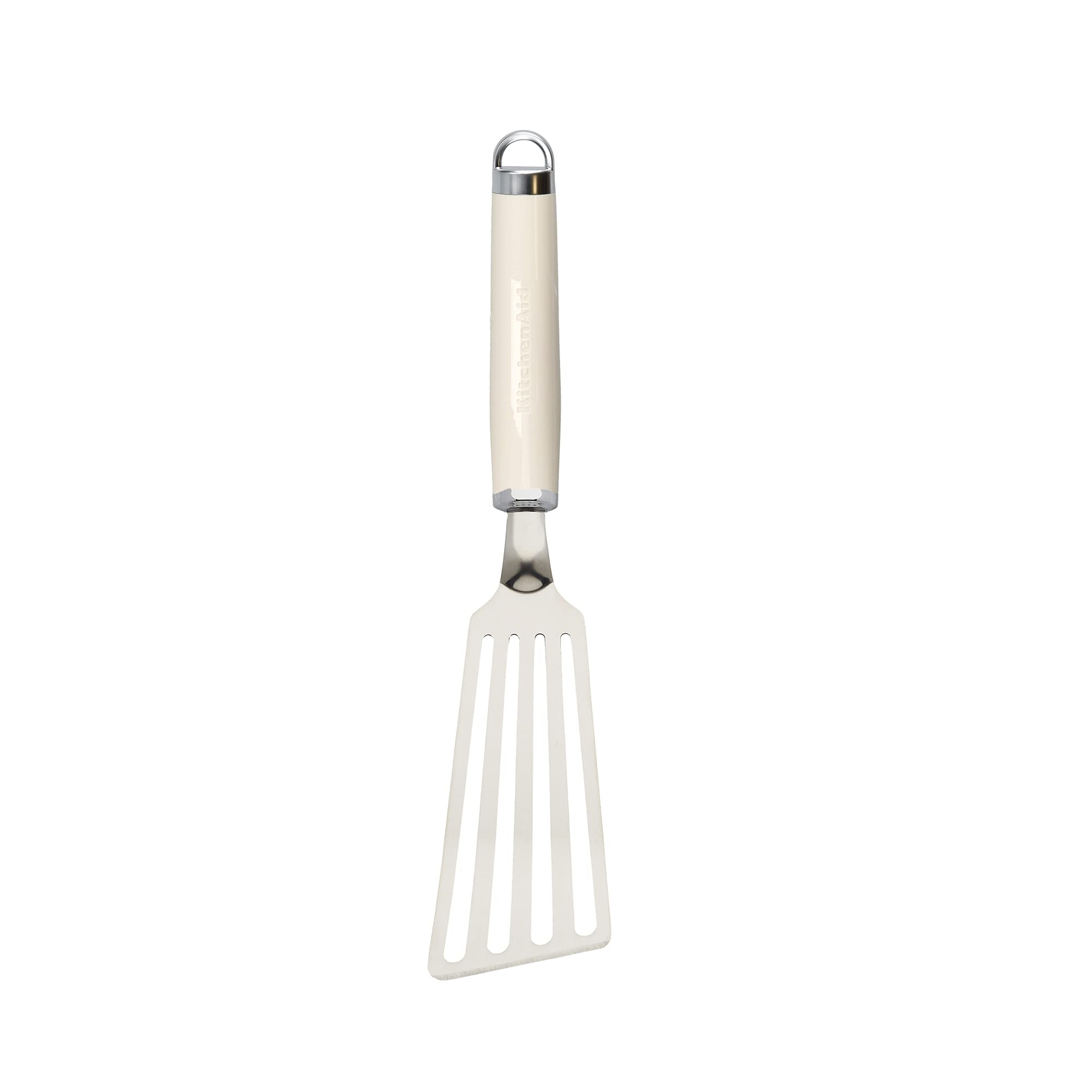 KitchenAid Flex Turner, Large Spatula, Durable and Washable Turner, Almond Cream