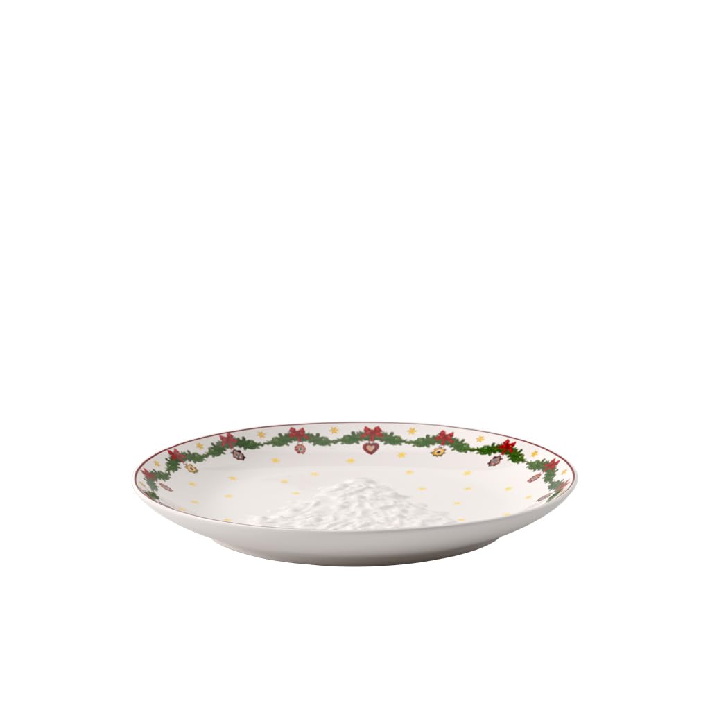 Villeroy & Boch 14-8332-3615 Pastry Plate, Porcelain, White/Coloured