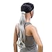 SWACC Women Long Straight/Curly Wavy Wrap Around Ponytail Extension Synthetic Hair Piece Clip in Hair extensions (Curly Wavy, Silver Gray)thumb 1
