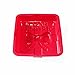 X-Haibei 8-inch Happy Birthday Gift Box Cake Pan Pizza Gelatinas Baking Silicone Square Mold
