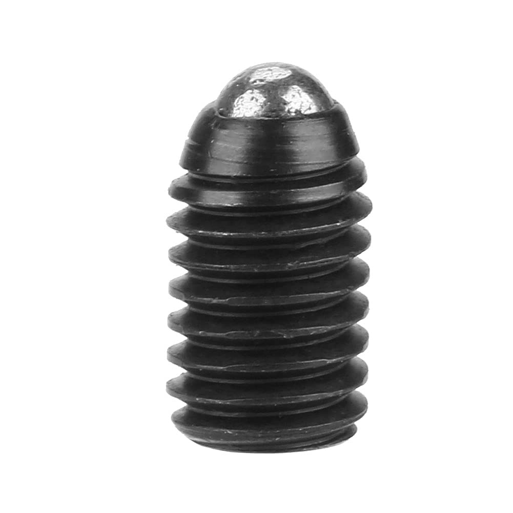 10Pcs M5 Screw Thread Hex Socket Stainless Steel Ball Drive Spring Plungers Set Push Fit Ball Spring Smooth Plunger M5*8 carbon steel spring pin fastener for machinery automation equipment