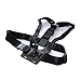 SHINEDA Adjustable Chest Harness Mount with J Hook Mount for GoPro Hero 1 2 3 3+ 4 cameras