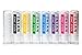 Zalan Colored Zinc Stick Set of 8