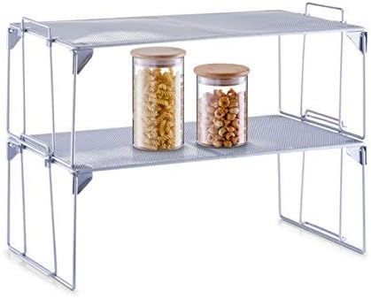 Zeller 17756 - Estantería universal apilable (43 longitud x 25,5 anchura x 15,5 altura cm)