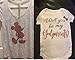 Firefly Craft Glitter Rose Gold - Heat Transfer Vinyl - Iron On Fabric Sheets for Shirt Transfers - HTV Vinyl for Cricut - Heat Press Vinyl - Single Colors or Bundle Multipack- 1 Piece (12