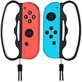Peziang Boxing Grip for Switch Fitness Boxing, Handle Controller for Nintendo Switch Boxing - 2 Packs Black