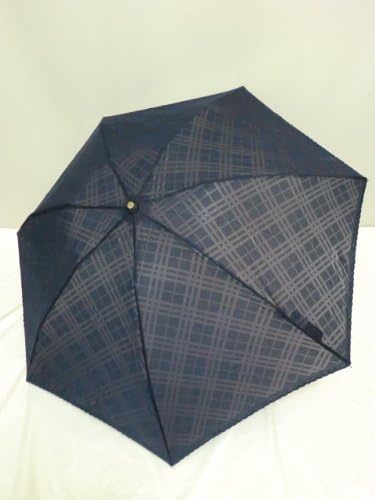 Amazon Burberry バーバリー 三つ 折りたたみ 傘 日傘 婦人 レディース チェック ネイビー Uv 紫外線防止 加工 Burberry バーバリー 折りたたみ傘
