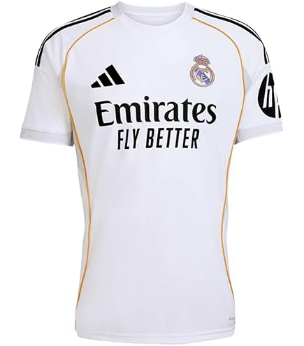 Amazon.com: Adidas 2024-25 Real Madrid Men's Stadium Away Jersey