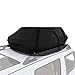 Oanon 20 Cubic Car Cargo Roof Bag - Waterproof Duty Car Roof Top Carrier - Easy to Install Soft Rooftop Luggage Carriers with Wide Straps 20 Cubic Feet