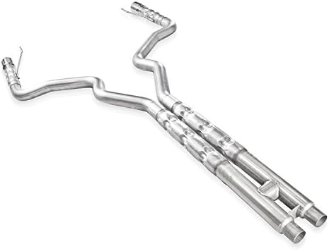 Stainless Works 2015-16 Mustang GT 3in Catback H-Pipe Retro Chambered Mufflers 2-1/2in Cores