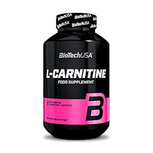 Biotech USA L-CARNITINE 1000 60 Tablets | Weight Management | Turns Body Fat Into Energy | Fat Burner