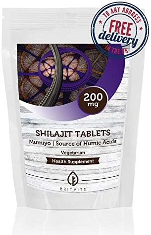 Shilajit Mumijo Mountain Resin 30 Pills Tablets Quality Products Nutrition Health Food Supplements