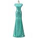 Aiyana Gold Mermaid V-Neck Backless Long Bridesmaid Dresses Wedding Party Gown
