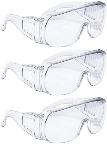 Clear Protective Glasses Safety (2)
