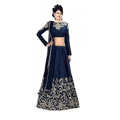 clickedia women's lehenga choli(free size_dress material)