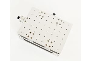 INTBUYING 2 Axis Moving Table Workbench for Laser Marking Engraving Machine Portable XY-Axis Moving with Polished Lifting Pla