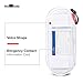 MedBuddy Portable Travel Case - Holds 2 EpiPens or Auvi-Q, Inhaler, Allergy/Asthma - Expandable and Compact for Emergency Access (White)