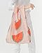 BAGGU Standard Reusable Shopping Bag (One Size, Peach Watermelon)