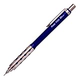 Pentel Automatic Mechanical Pencil P365-spx 0.5mm Anti-slip Grip Metal (Navy Blue)