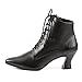 Funtasma by Pleaser Women's Victorian-35 Victorian Ankle Boot,Black,8 M US