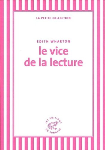 Le  vice de la lecture