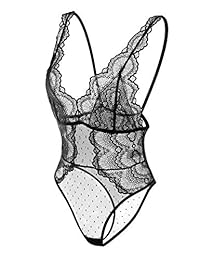 Body sexy de encaje para dama