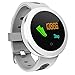 COSVII Smart Watch Waterproof, Bluetooth Fitness Tracker with Heart Rate Monitor, Sleep Monitor, Step& Calories Tracker, Alarm Clock, Call/SNS/SMS Reminder, Compatible with Android and iOS (White)