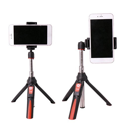 Benro MK10 Selfie Stick Tripod Bluetooth 3.0 Stainless Steel Adjustable Selfie Monopod for iOS/Android - Thumbnail 3